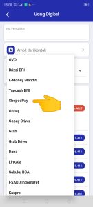 Cara isi saldo Shopeepay